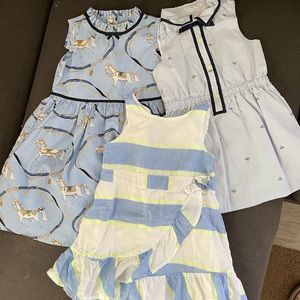 Three Janie and Jack 2T dresses